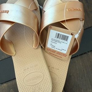 Havaianas Gold Sandals